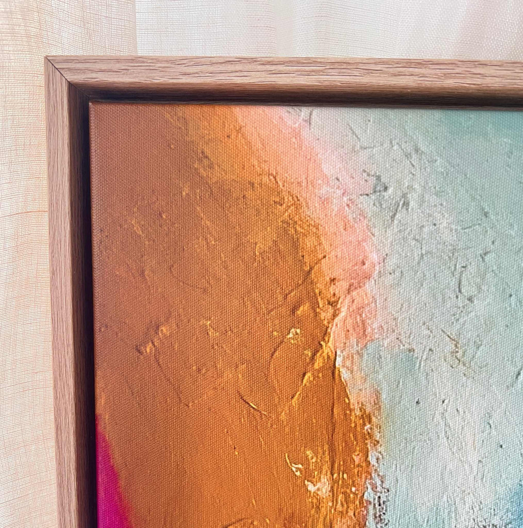 Canvas schilderij met baklijst Tropical Whispers