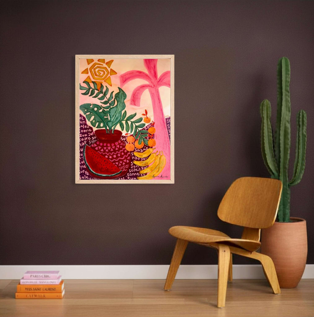 Art poster Vessel of Summer