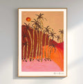 Art poster Warm Horizon Bloom