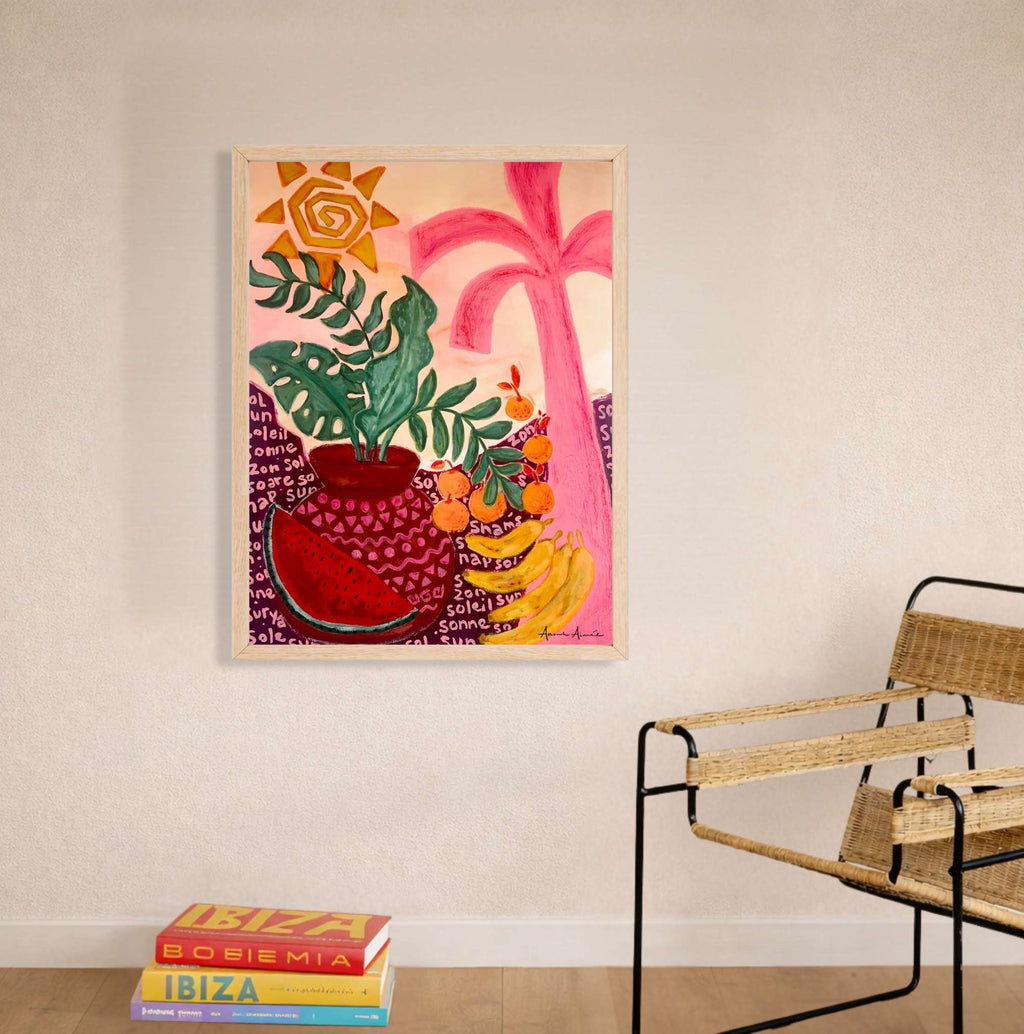 Art poster Vessel of Summer