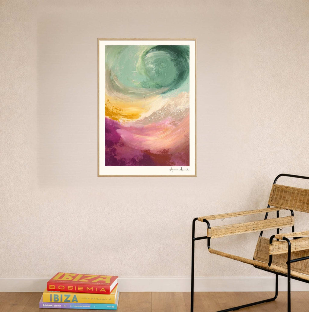 Art poster Echoes of Svādhyāya