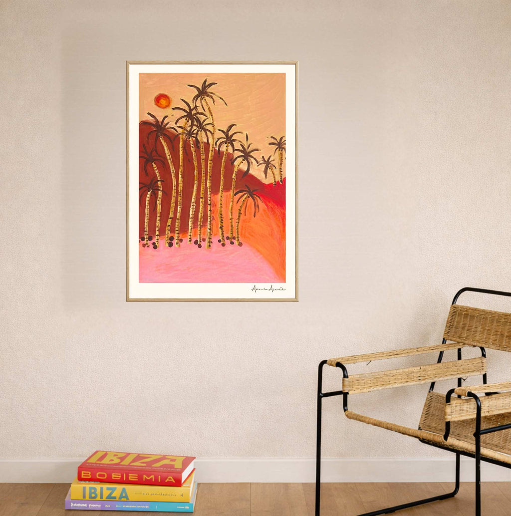 Art poster Warm Horizon Bloom