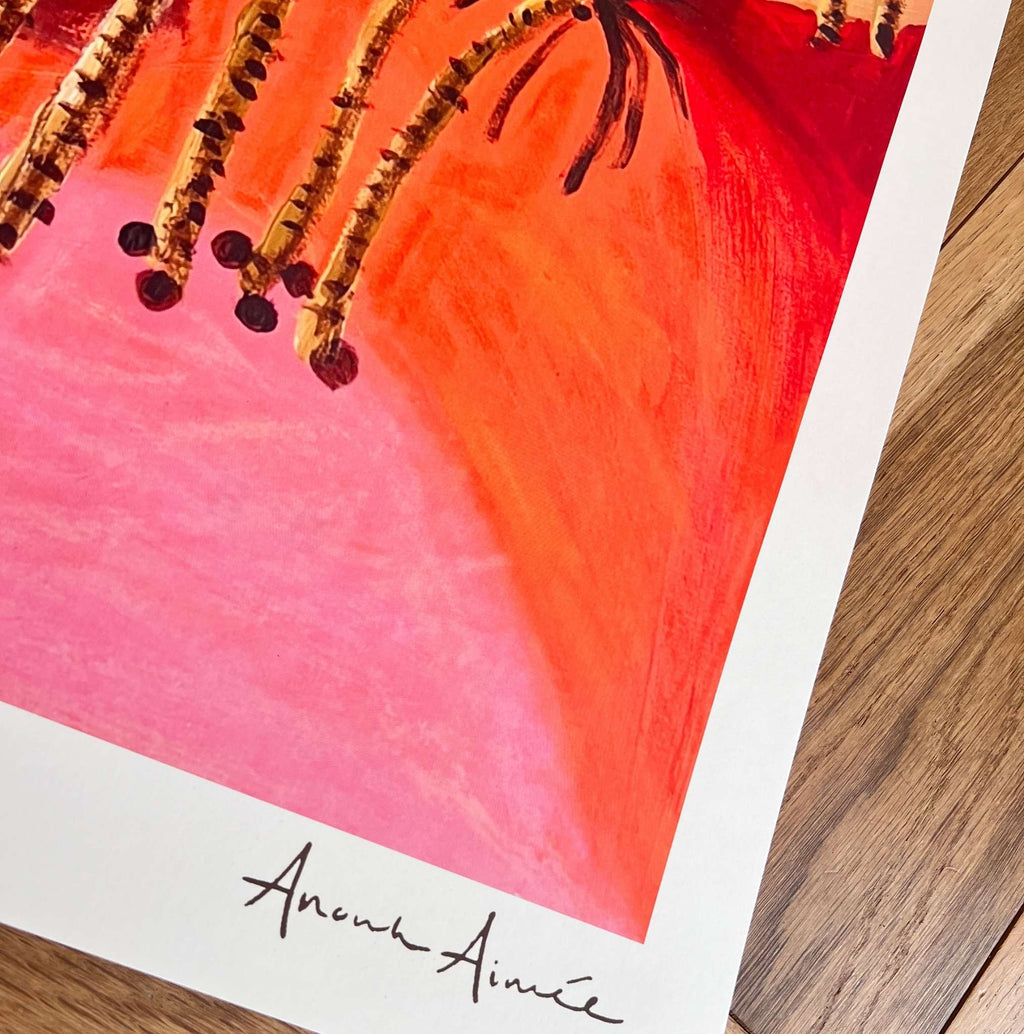Art poster Vessel of Summer