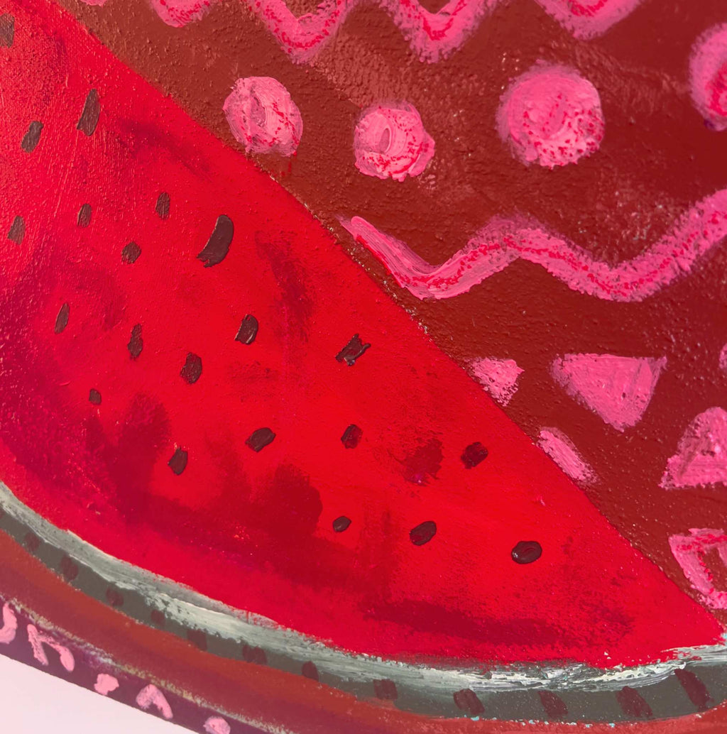 Vessel of Summer, Original hand-painted figurative artwork