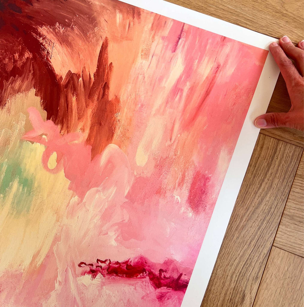 Art poster Vessel of Summer