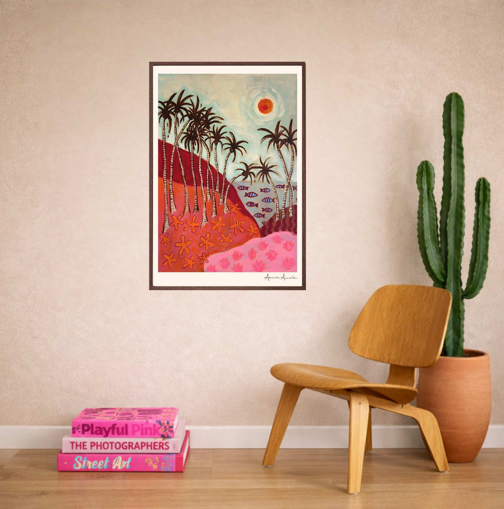 Art poster Tropical Whispers