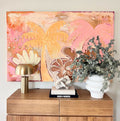 Palm Dream Layers, Original hand-painted artwork