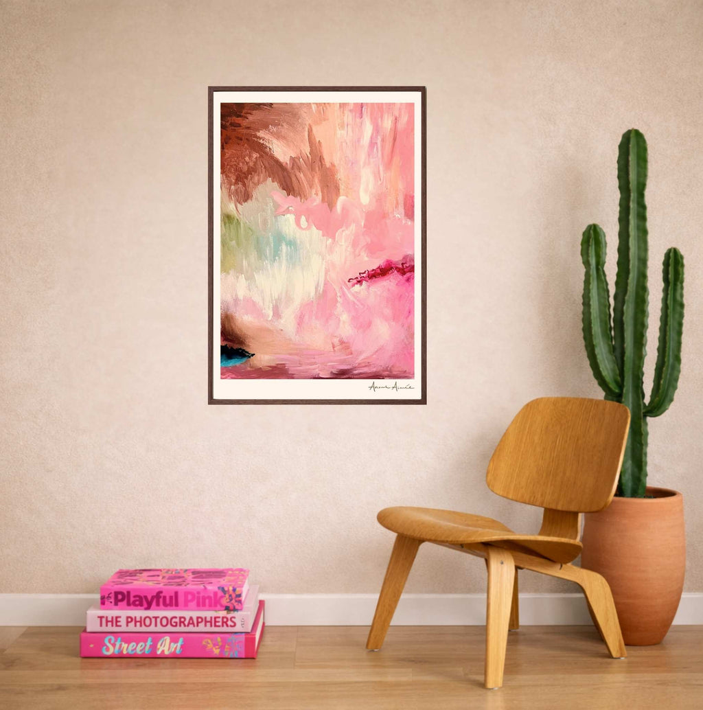 Art poster Anahata Flow