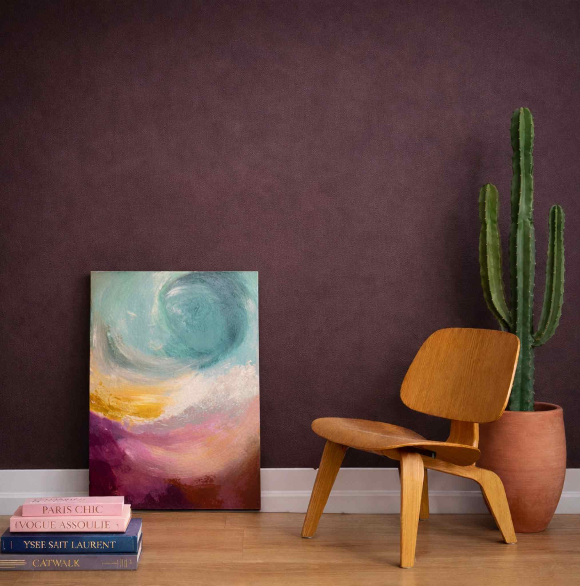 Abstract schilderij, Echoes of Svādhyāya