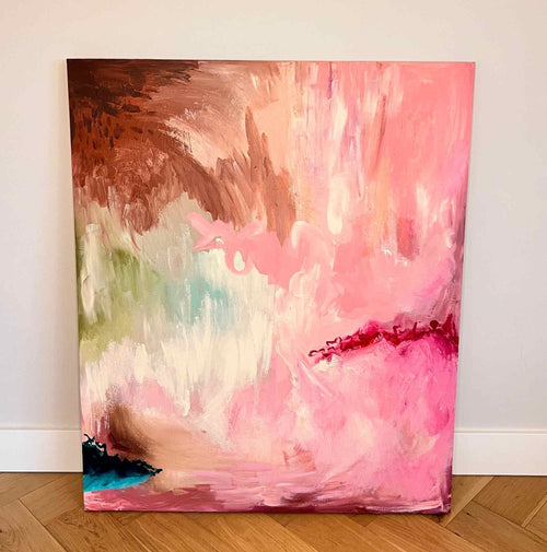 Abstract schilderij, Anahata Flow