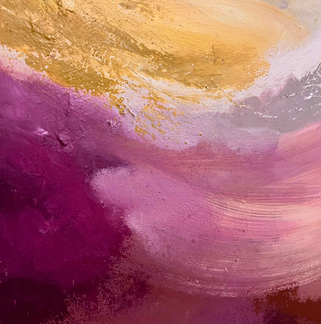 Abstract schilderij, Echoes of Svādhyāya