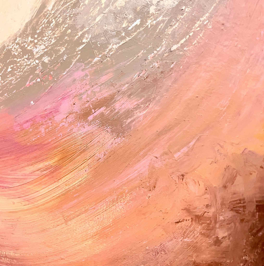 Abstract schilderij, Echoes of Svādhyāya