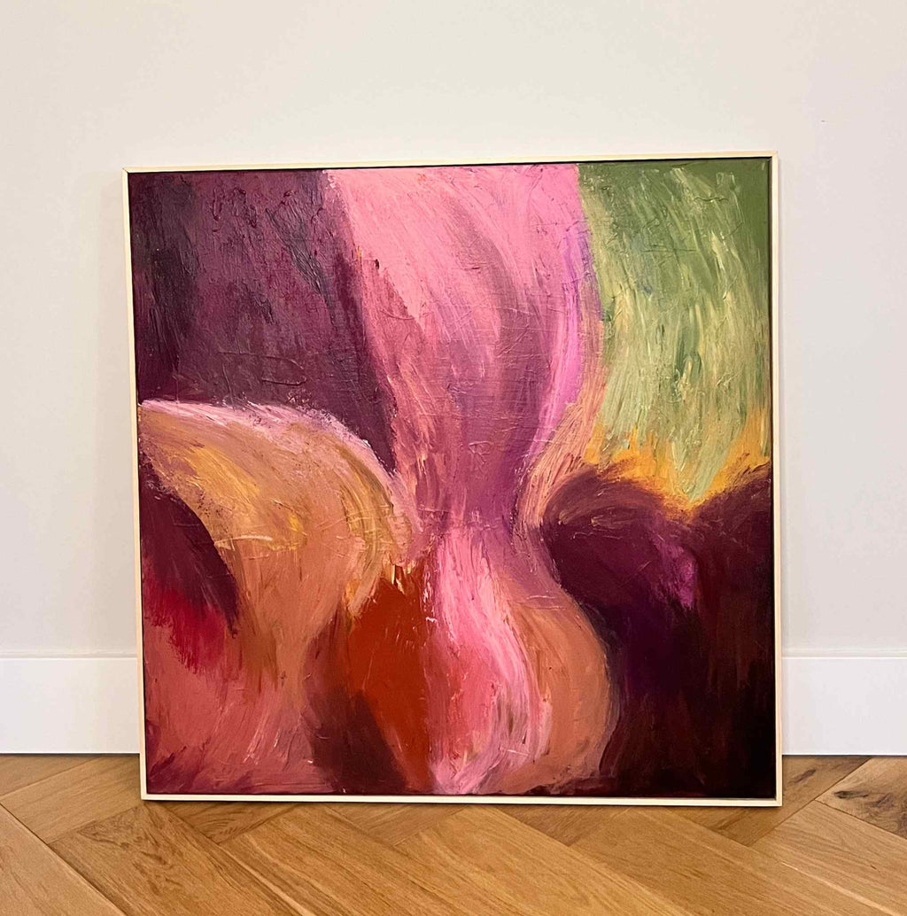 Abstract schilderij, Sattva Rising