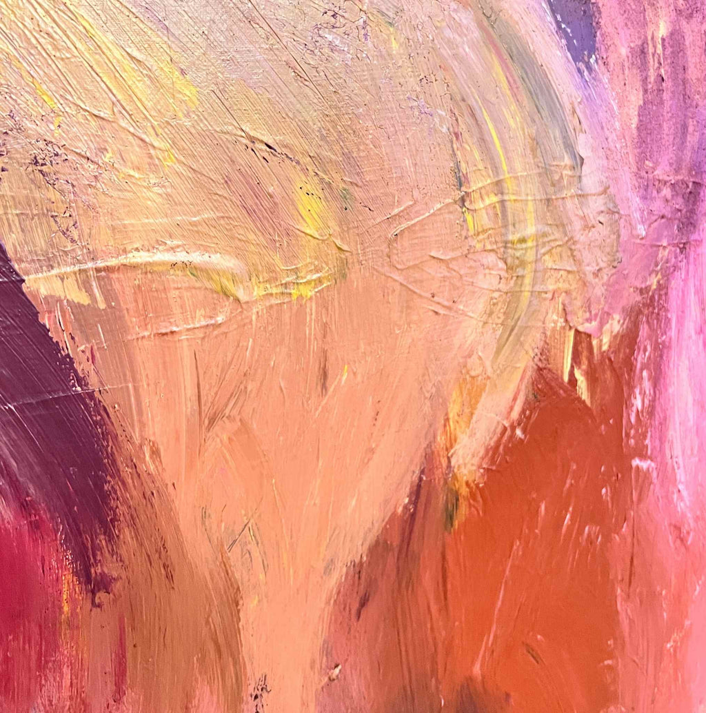 Abstract schilderij, Sattva Rising