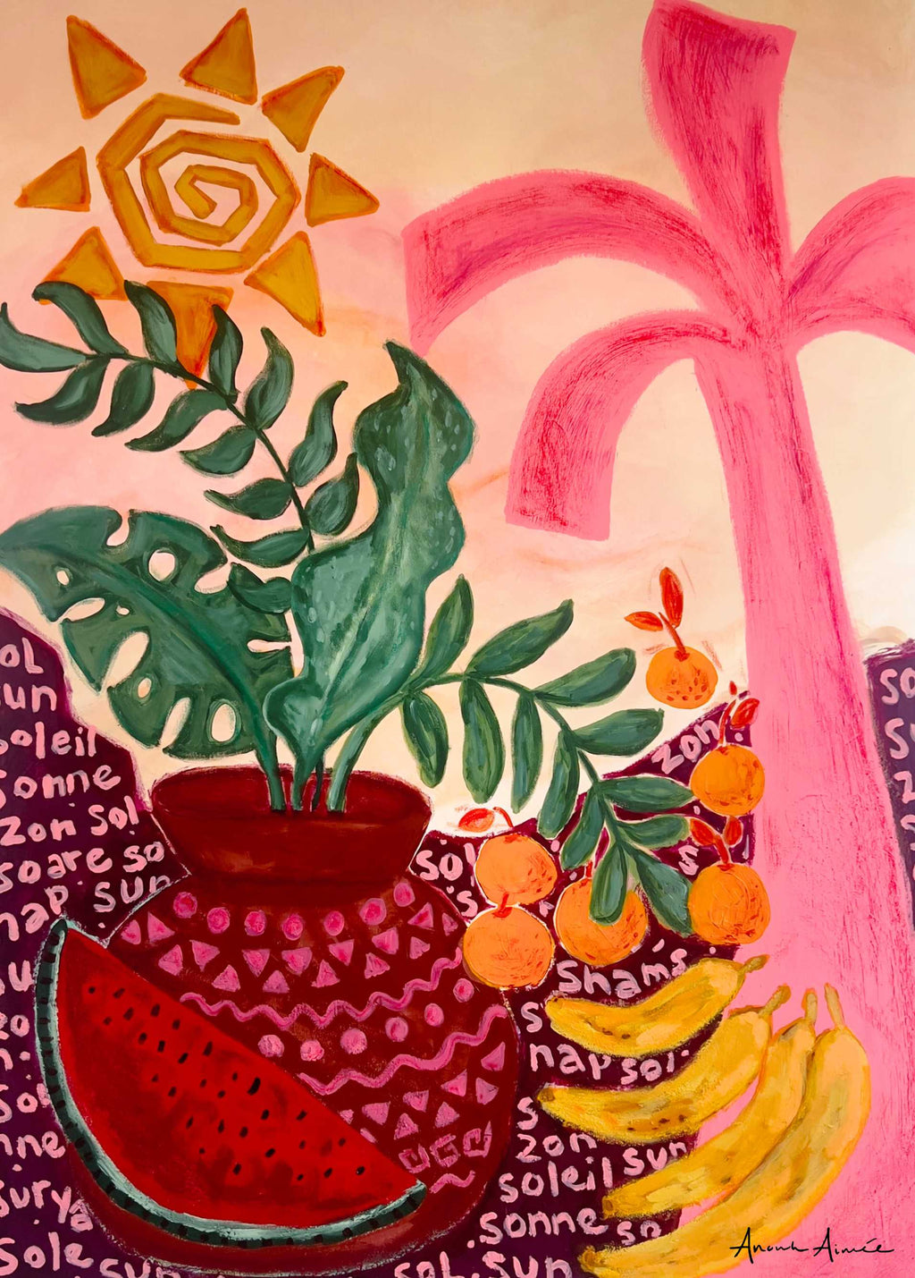 Art poster Vessel of Summer