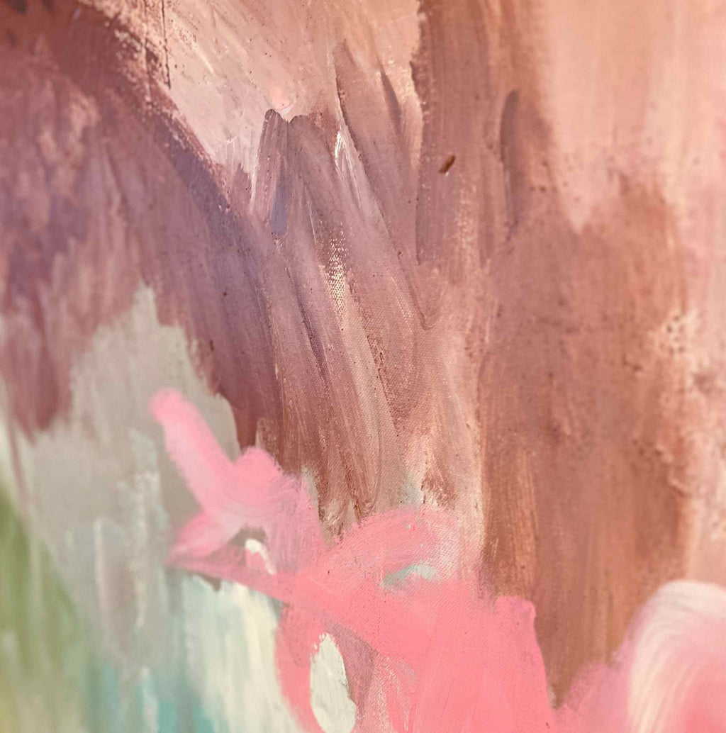 Abstract schilderij, Anahata Flow