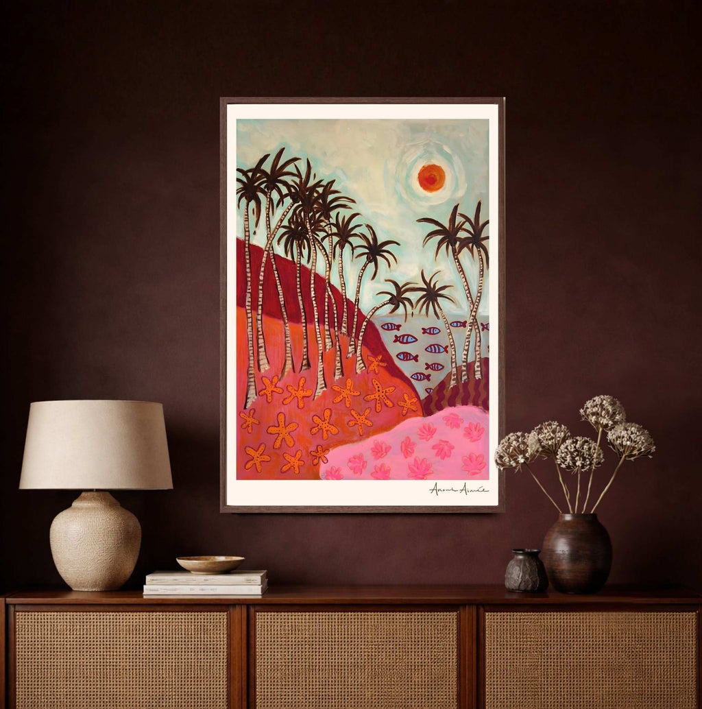 Art poster Tropical Whispers