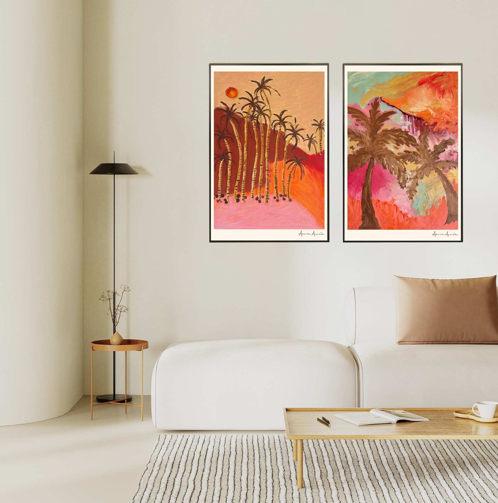 Art poster Duet in Sunlight