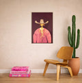 Wild Charm, Original hand-painted figurative artwork
