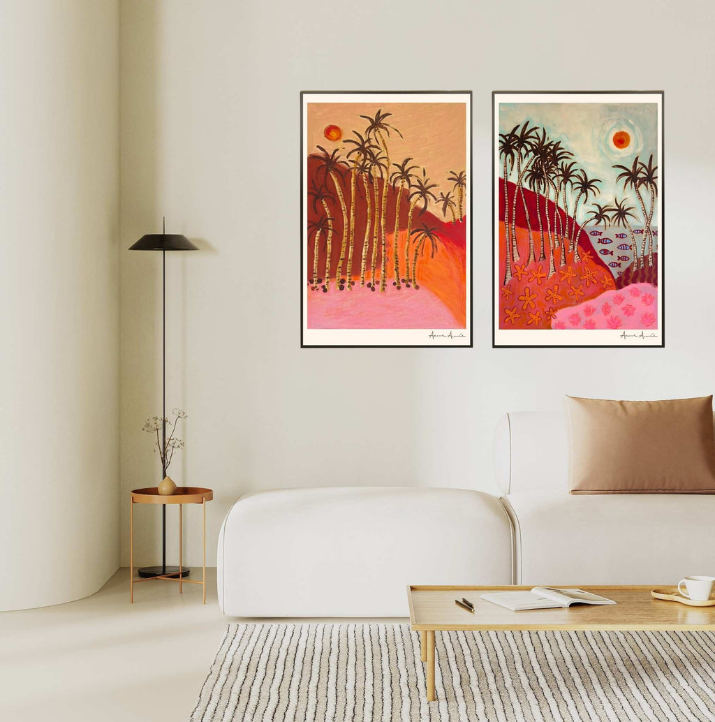 Art poster Tropical Whispers