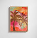 Canvas schilderij met baklijst Duet in Sunlight