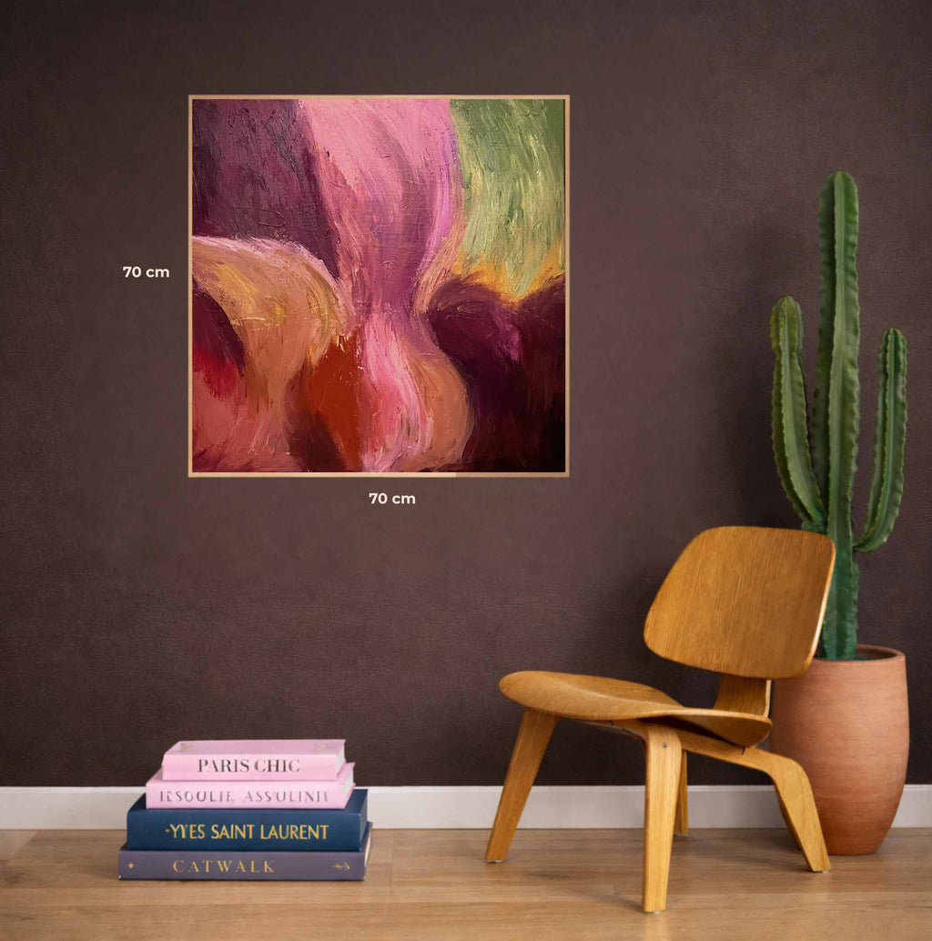 Canvas schilderij met baklijst Sattva Rising