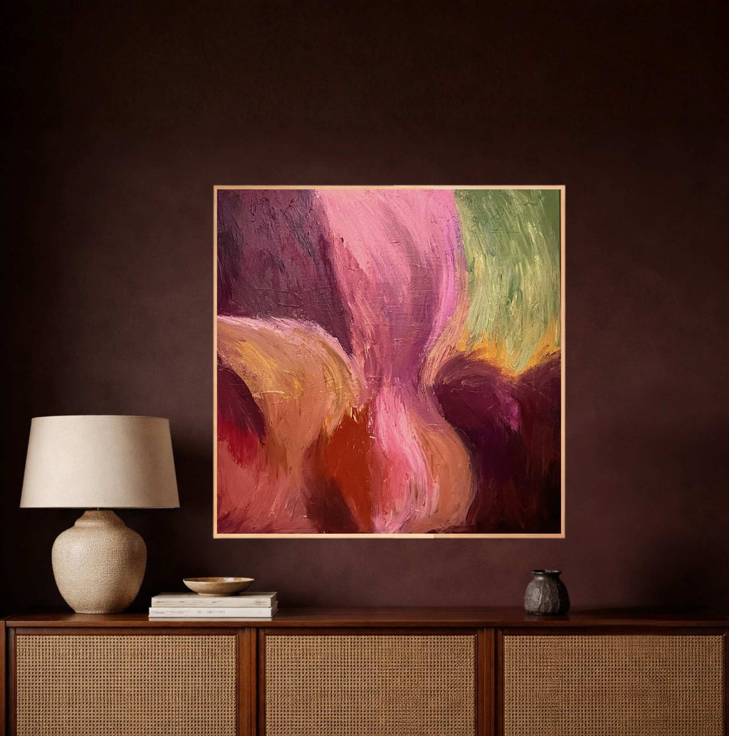 Canvas schilderij met baklijst Sattva Rising